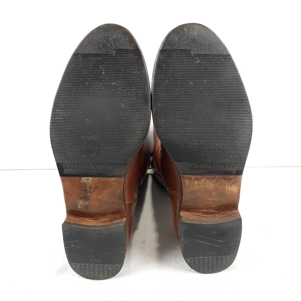 DOBLE-VIDA LEATHER RIDING BOOTS - Picture 14 of 16